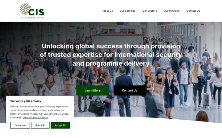 Screenshot of crownis.com