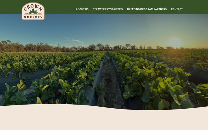 Screenshot of crownnurseryllc.com