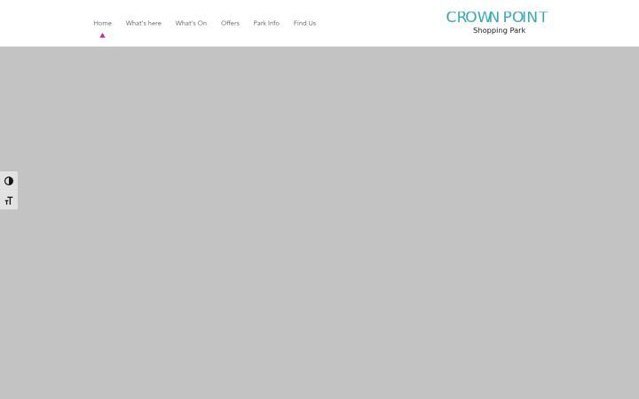 Screenshot of crownpoint-shopping.co.uk