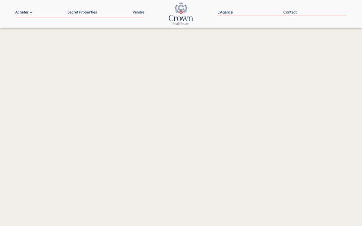 Screenshot of crownrealestate.ch
