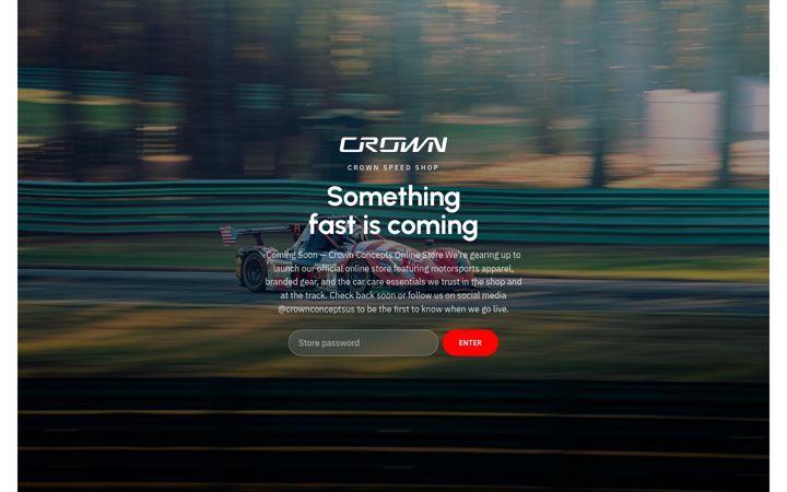 Screenshot of crownspeedshop.com