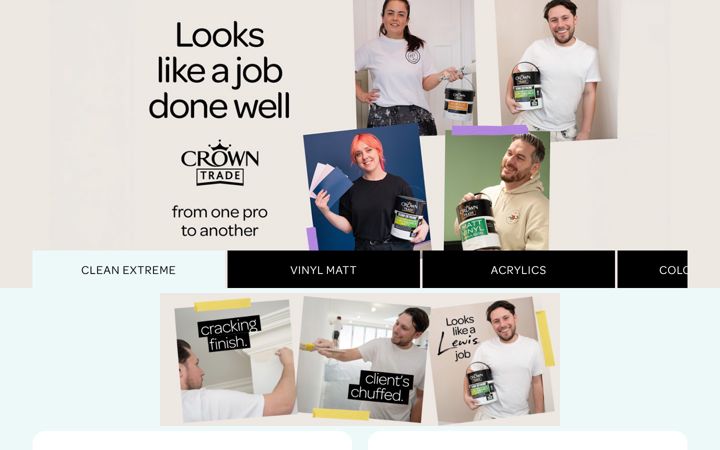 Screenshot of crowntrade.ie