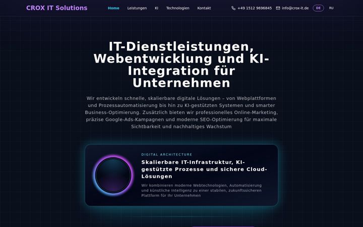Screenshot of crox-it.de