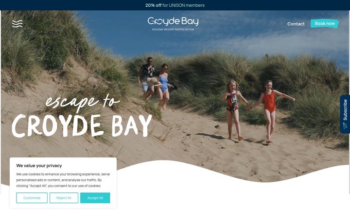 Screenshot ta' croydeunison.co.uk