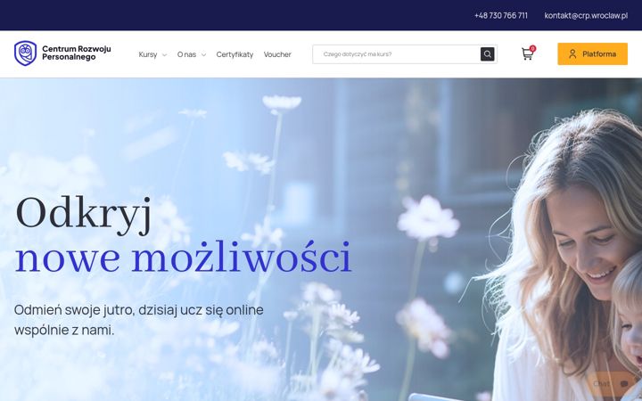 Screenshot of crp.wroclaw.pl