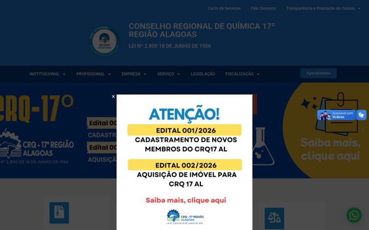 Snimka zaslona za crq17.org.br