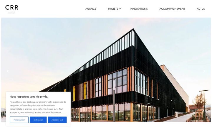 Screenshot of crr-architecture.com