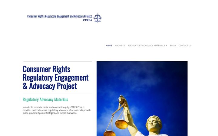 Screenshot von crreaproject.org