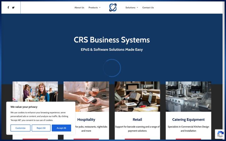 Screenshot ta' crs-epos.co.uk