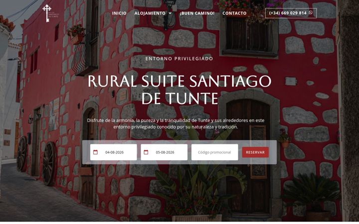 Screenshot of crsantiagodetunte.com