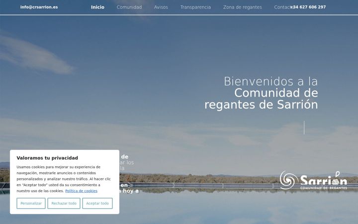 Screenshot of crsarrion.es