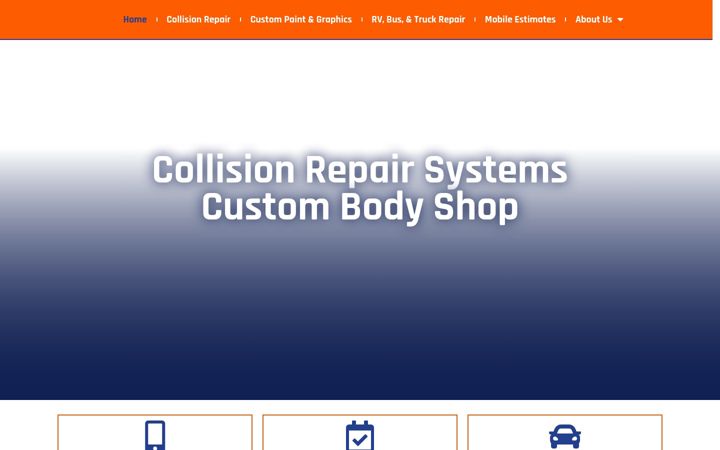 Screenshot of crscustom.com