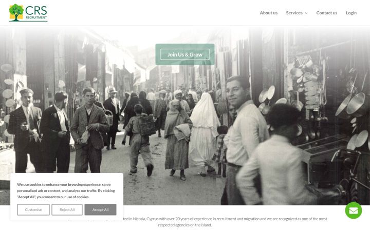Screenshot of crscyprus.com