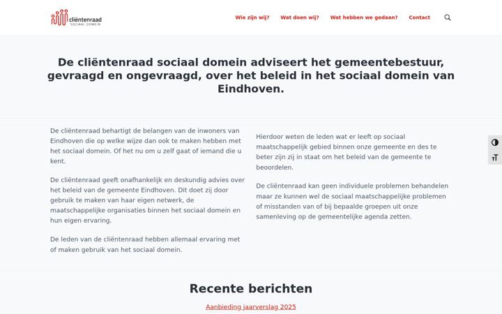Screenshot of crsdeindhoven.nl