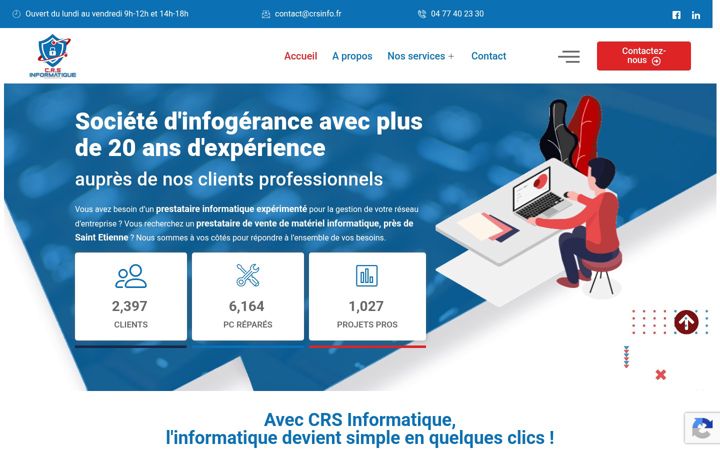 Screenshot of crsinfo.fr