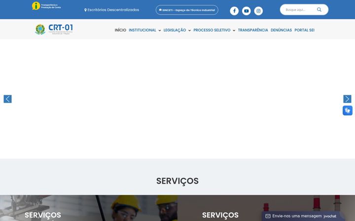 Snimka zaslona za crt01.gov.br