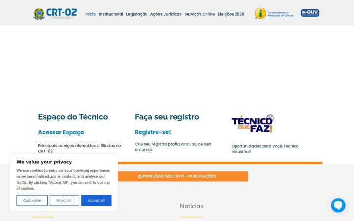 Snimka zaslona za crt02.gov.br