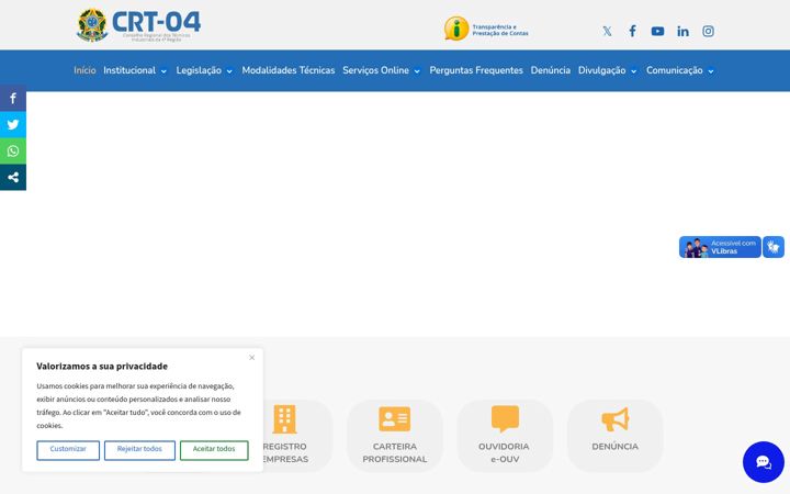Snimka zaslona za crt04.org.br
