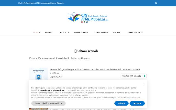 Skjámynd af crtfitelpc.it