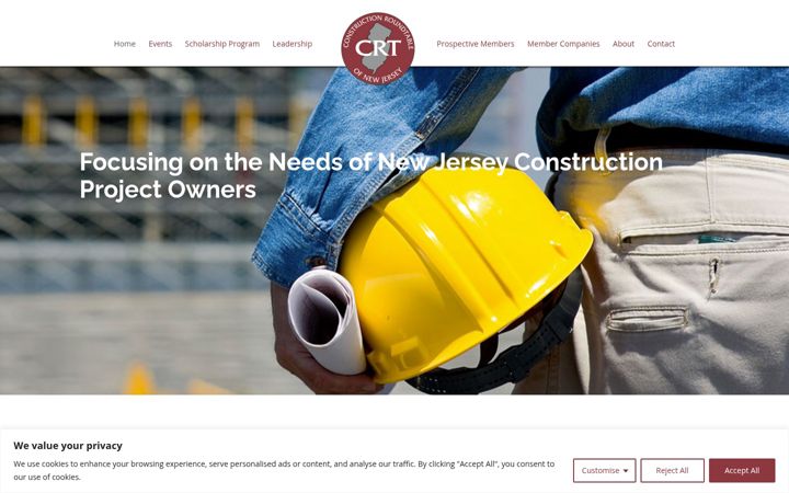 Screenshot di crtnj.org