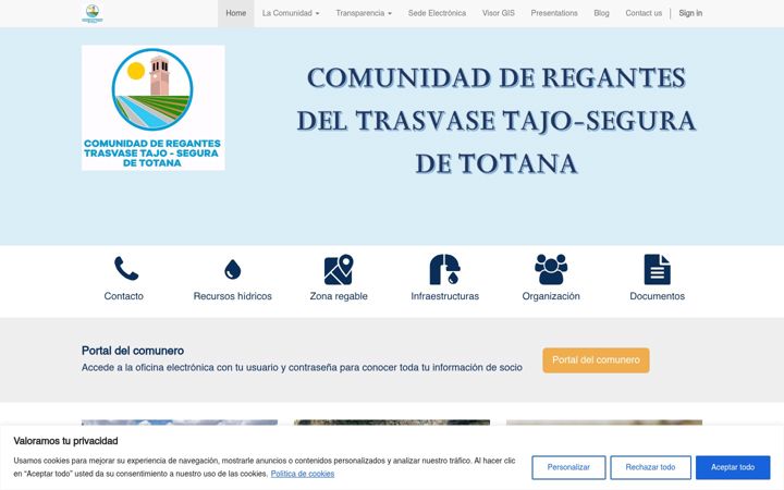 Screenshot of crtotana.es