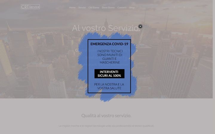 Screenshot of crtservice.it