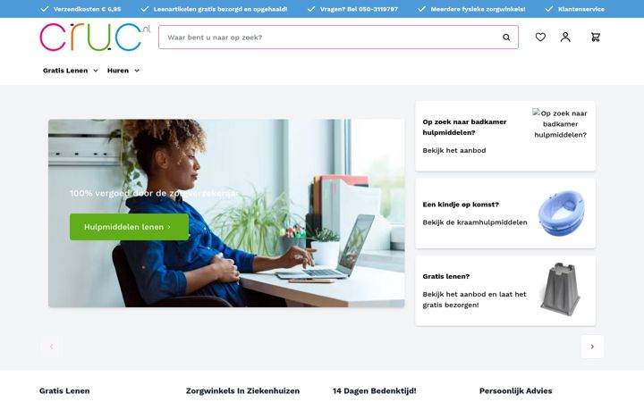 Snímek obrazovky cruc.nl