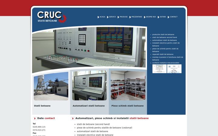 Képernyőkép: cruc.ro