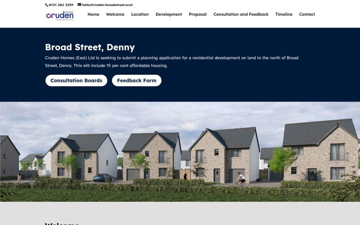 Screenshot of cruden-broadstreet.scot