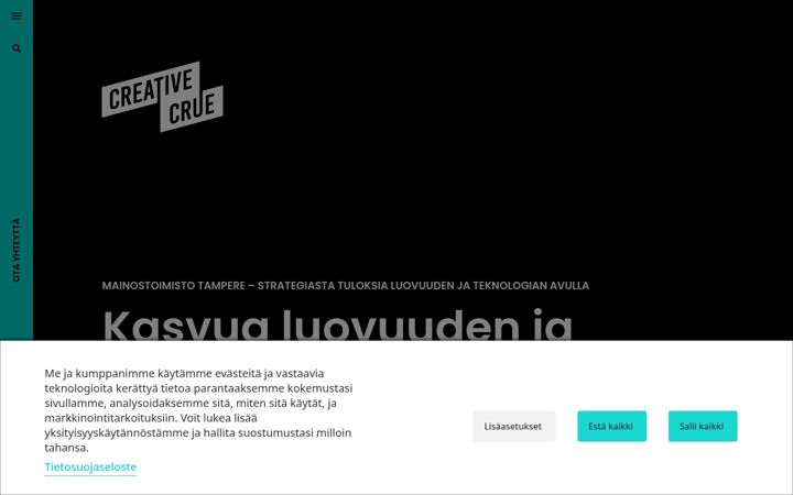 Screenshot di crue.fi