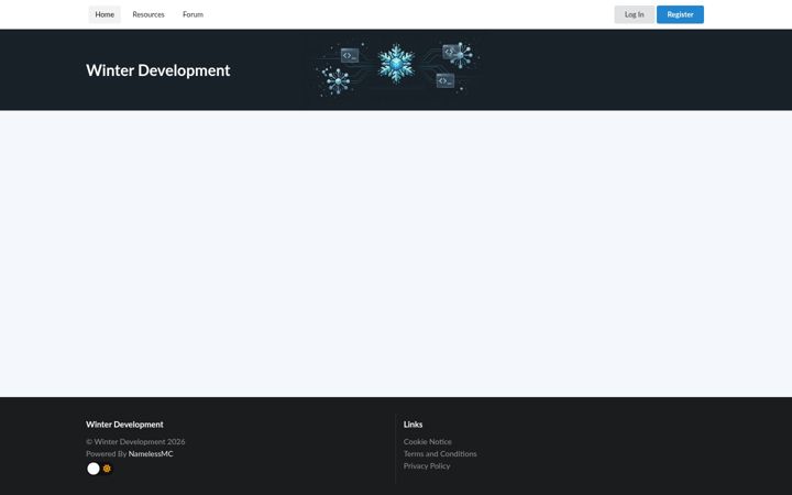 Screenshot of cruelwinter.org