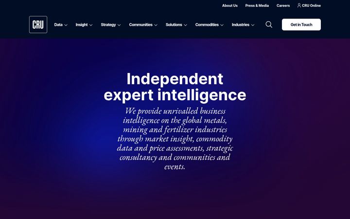 Screenshot of crugroup.com