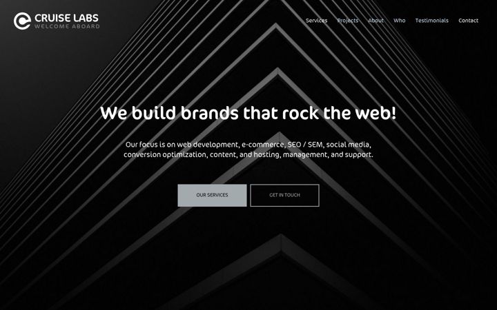 Screenshot of cruiselabs.net