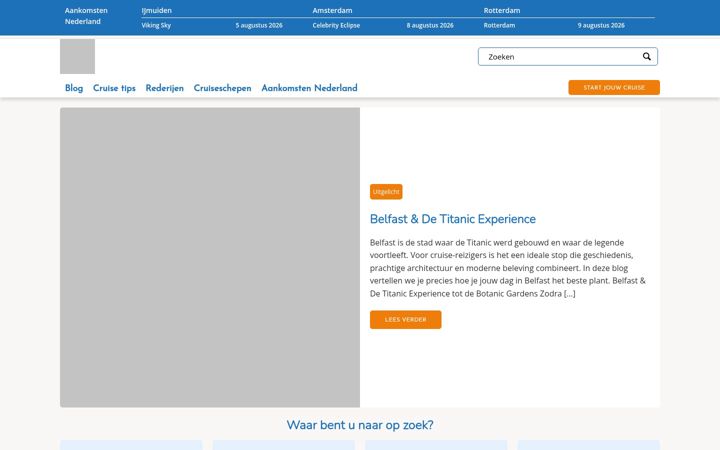 Zrzut ekranu cruiselife.nl