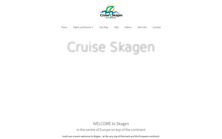 Screenshot of cruiseskagen.dk