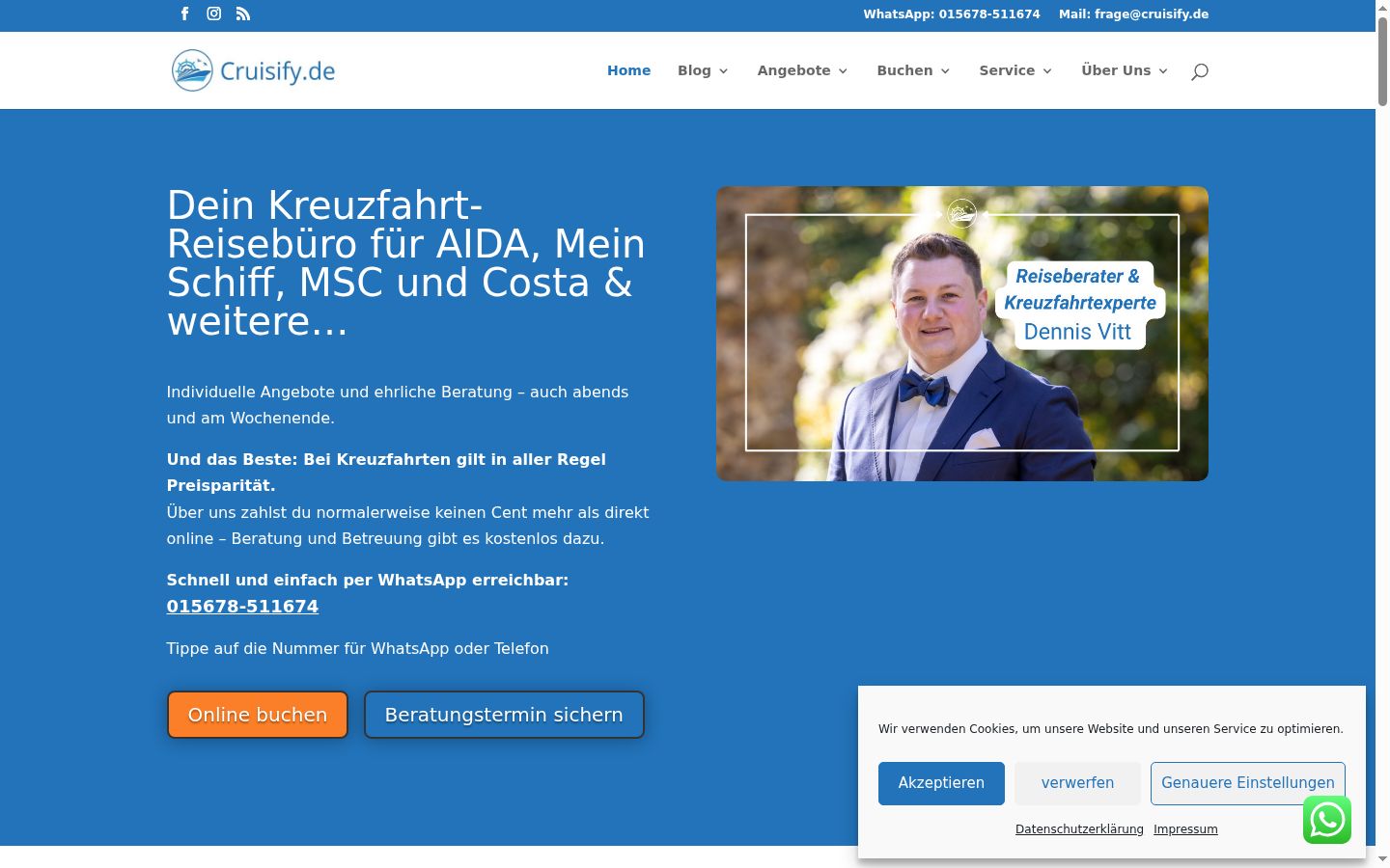 Zrzut ekranu banera zgody wyświetlanego przed jakąkolwiek interakcją