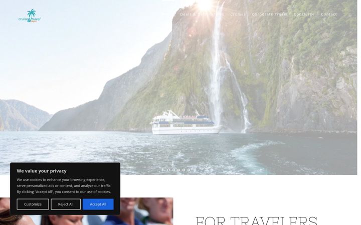 Screenshot of cruisingdepot.com