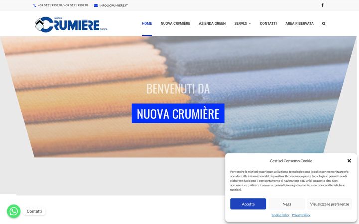 Screenshot of crumiere.it