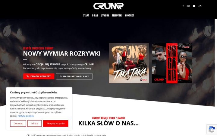 Screenshot di crump.pl