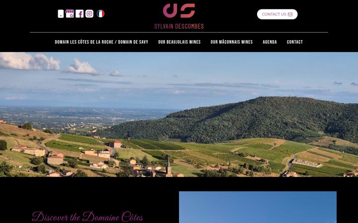 Screenshot of crusdubeaujolais.eu