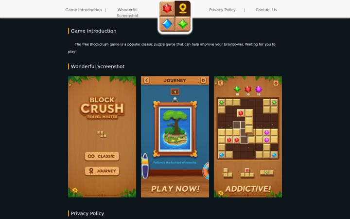 Screenshot ta' crushblocks.com