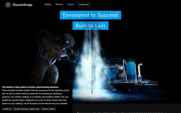 Screenshot of crushing-technologies.com