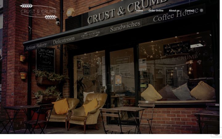 Screenshot of crustandcrumbleeds.co.uk