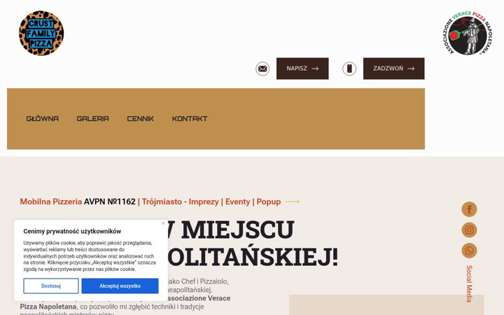 Screenshot di crustfamily.pl