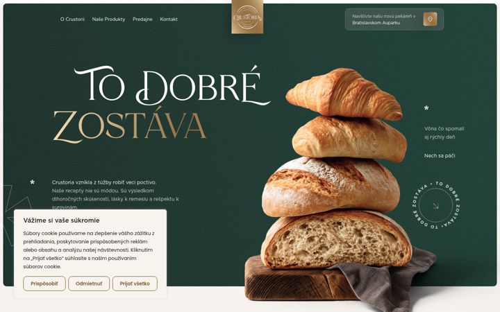 Screenshot of crustoria.sk