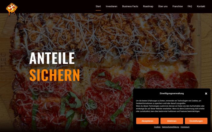 Screenshot of crustzone.com