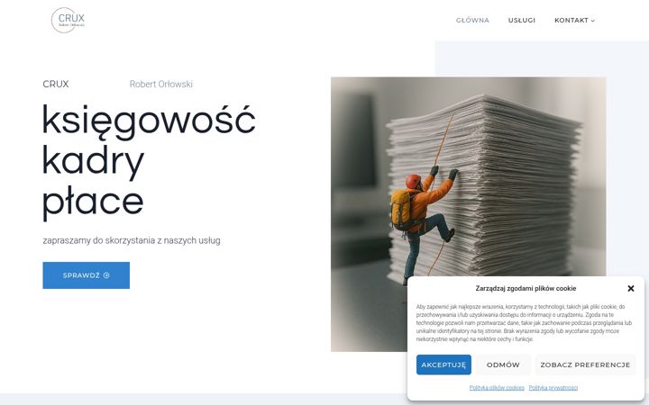 Screenshot of crux.zgora.pl