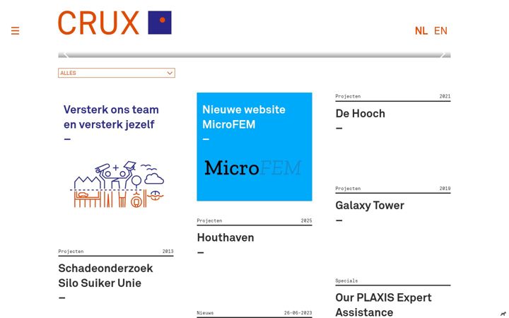 Zrzut ekranu cruxbv.nl