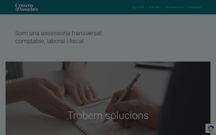 Screenshot of cruxensassociats.com