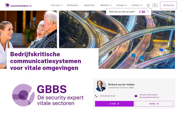 Screenshot of cruxin.nl
